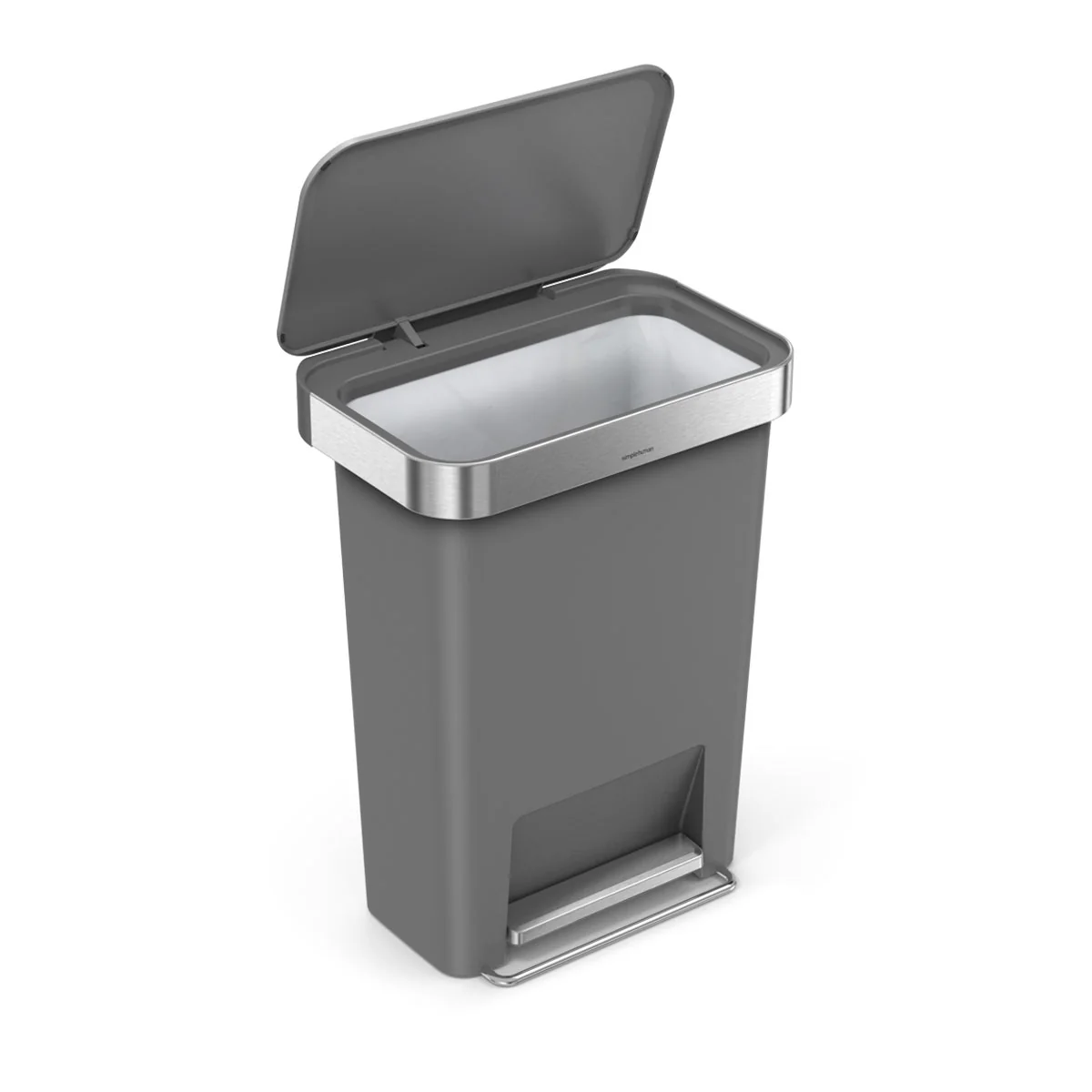 45L Plastic Rectangular Step Can with Liner Pocket (CB) - Image 13