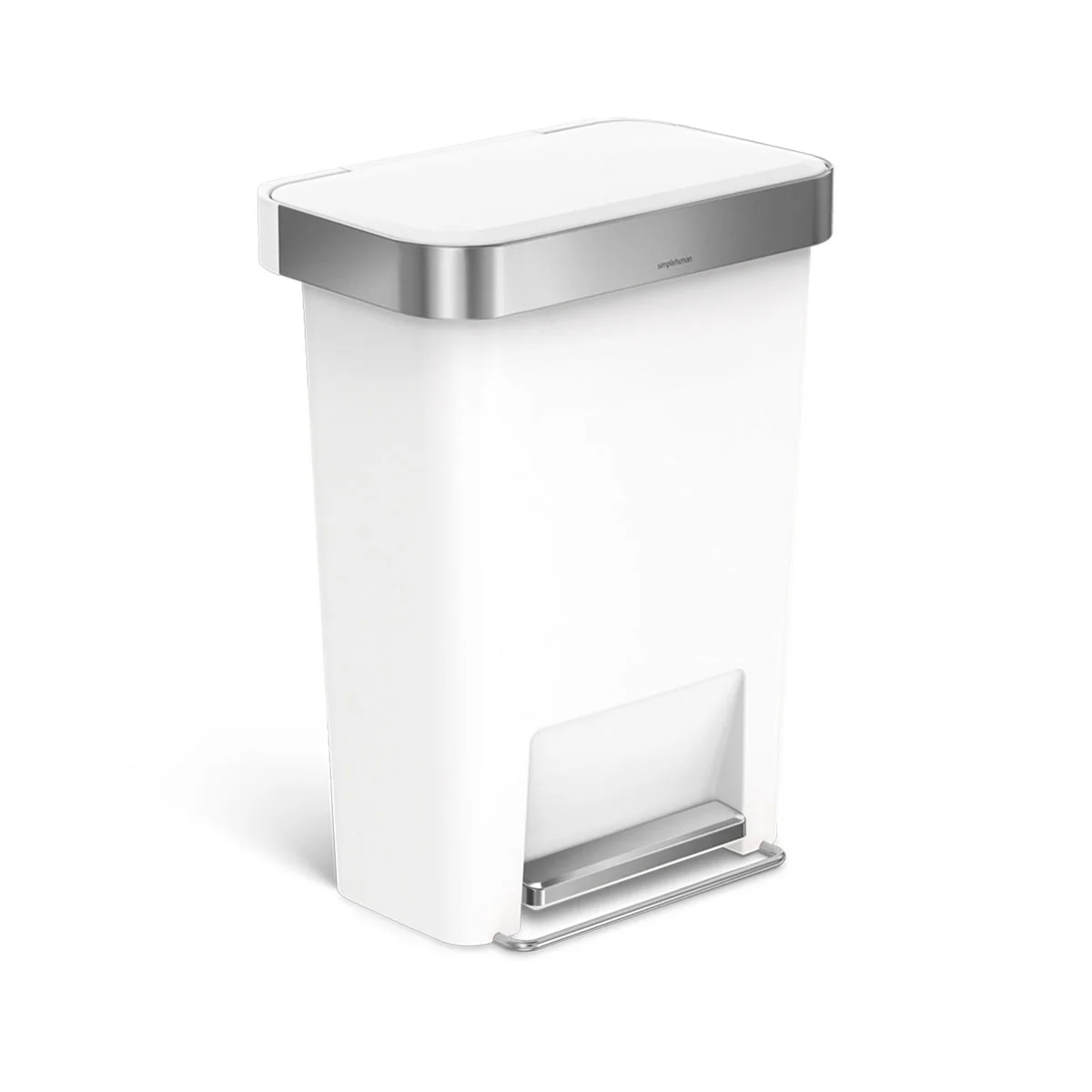 45L Plastic Rectangular Step Can with Liner Pocket (CB) - Image 6