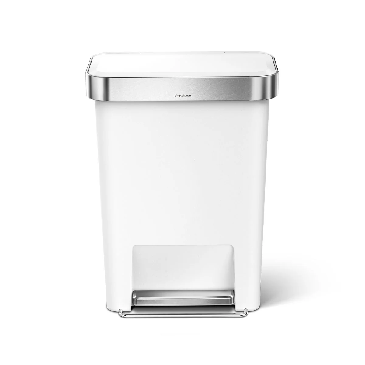 45L Plastic Rectangular Step Can with Liner Pocket (CB) - Image 7