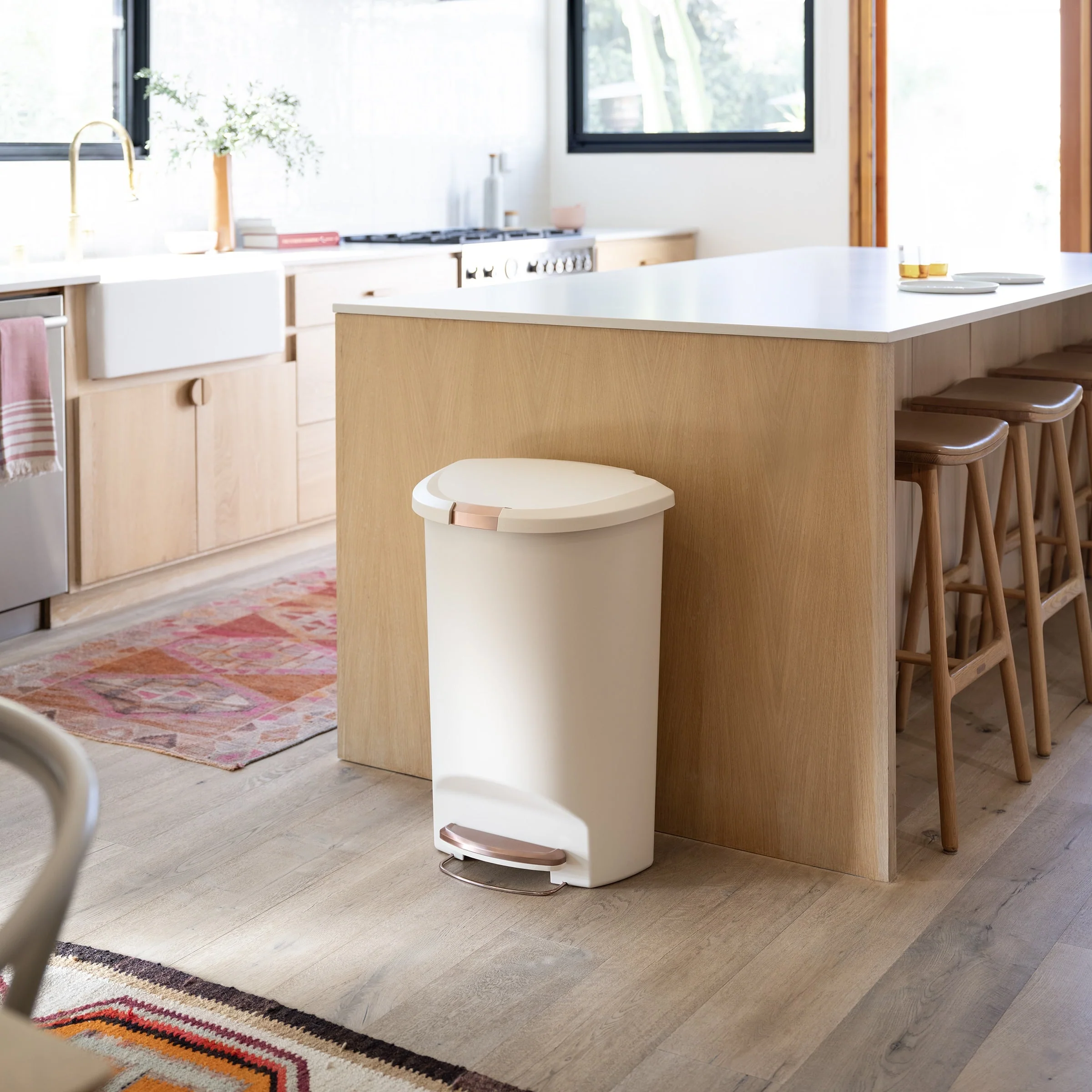 50L Semi-Round Hybrid Step Can - Image 17