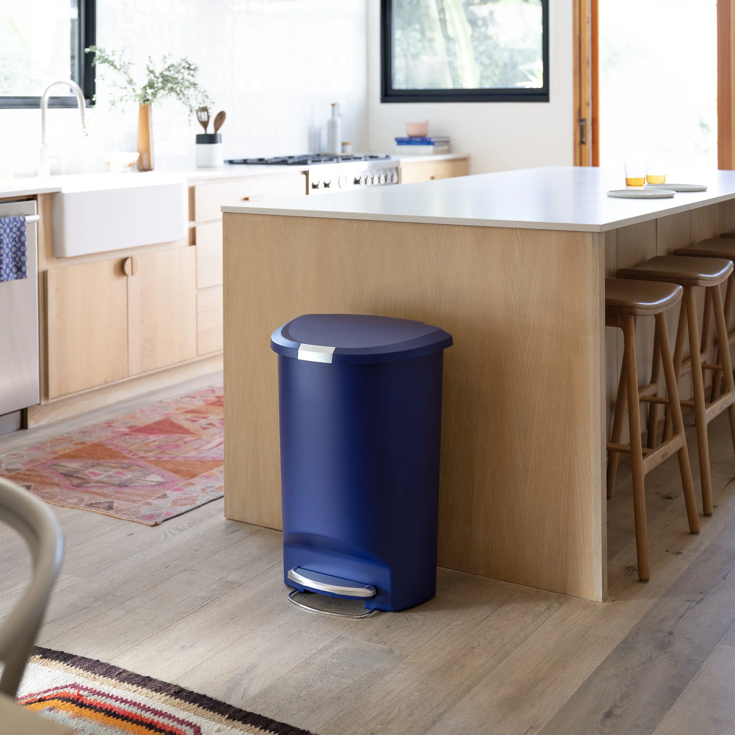50L Semi-Round Hybrid Step Can - Image 35