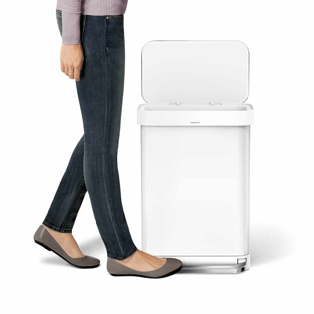 55L Rectangular Step Can with Liner Pocket + Bonus 4.5L Step Can - Image 23
