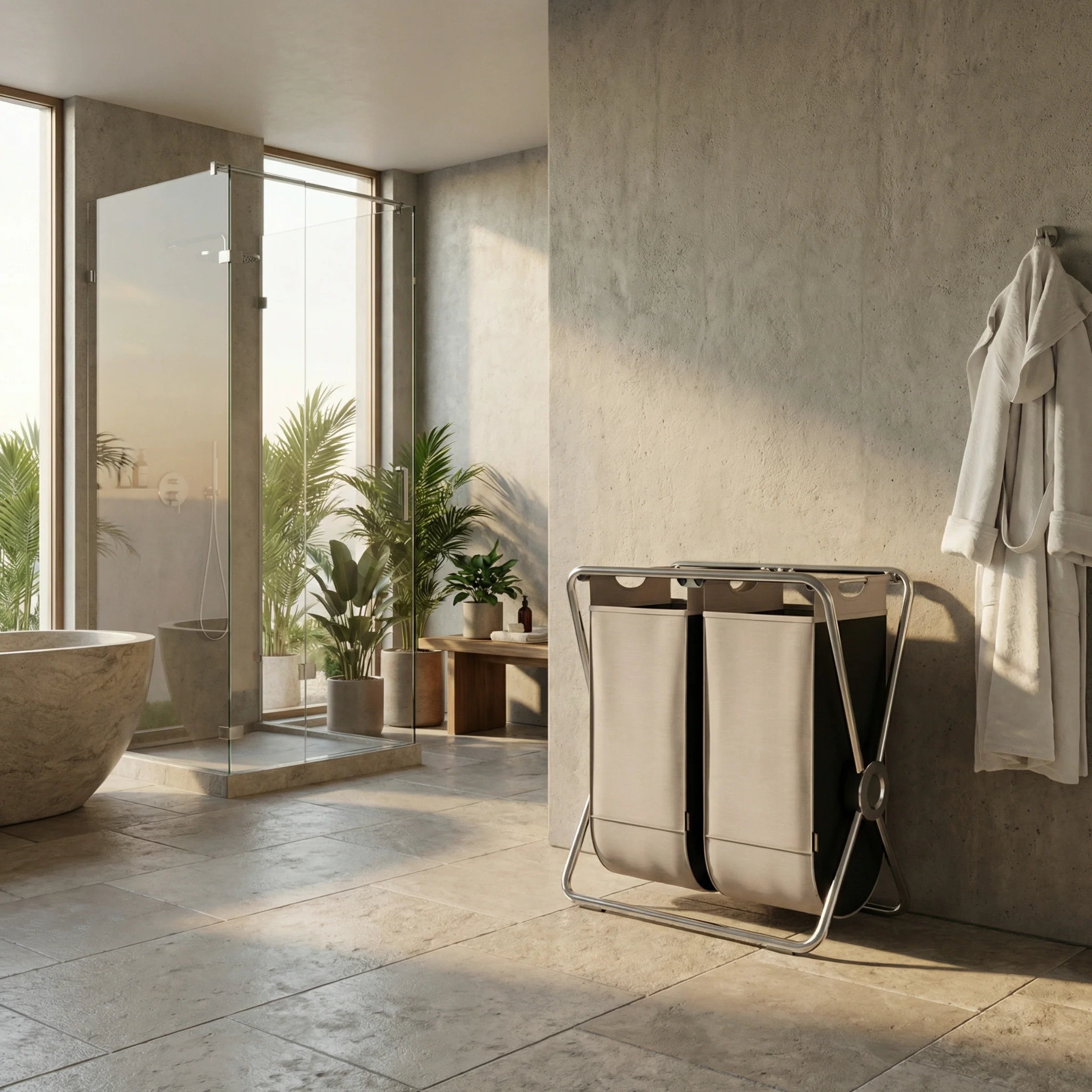 Double X-Frame Hamper - Image 6