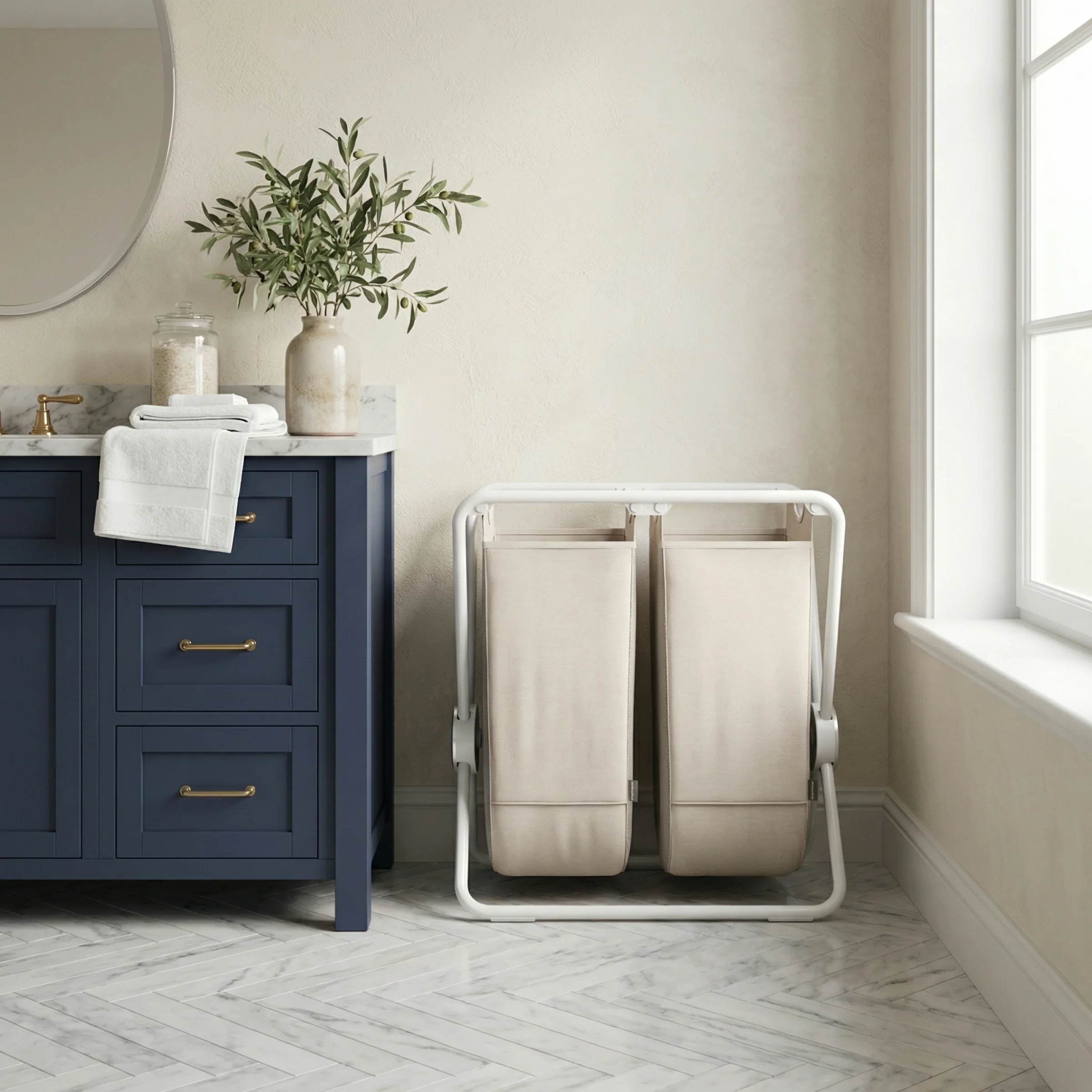 Double X-Frame Hamper - Image 8