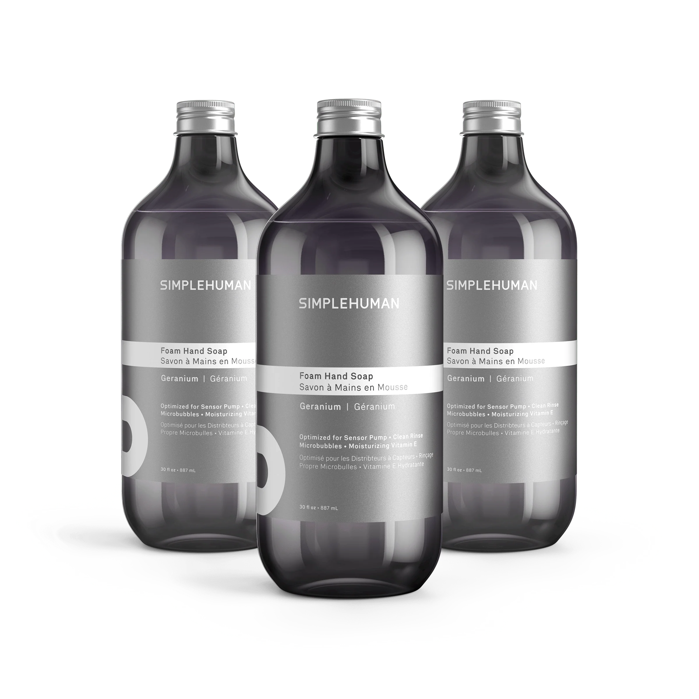 Geranium Foam Hand Soap Refill Bottle - Image 3