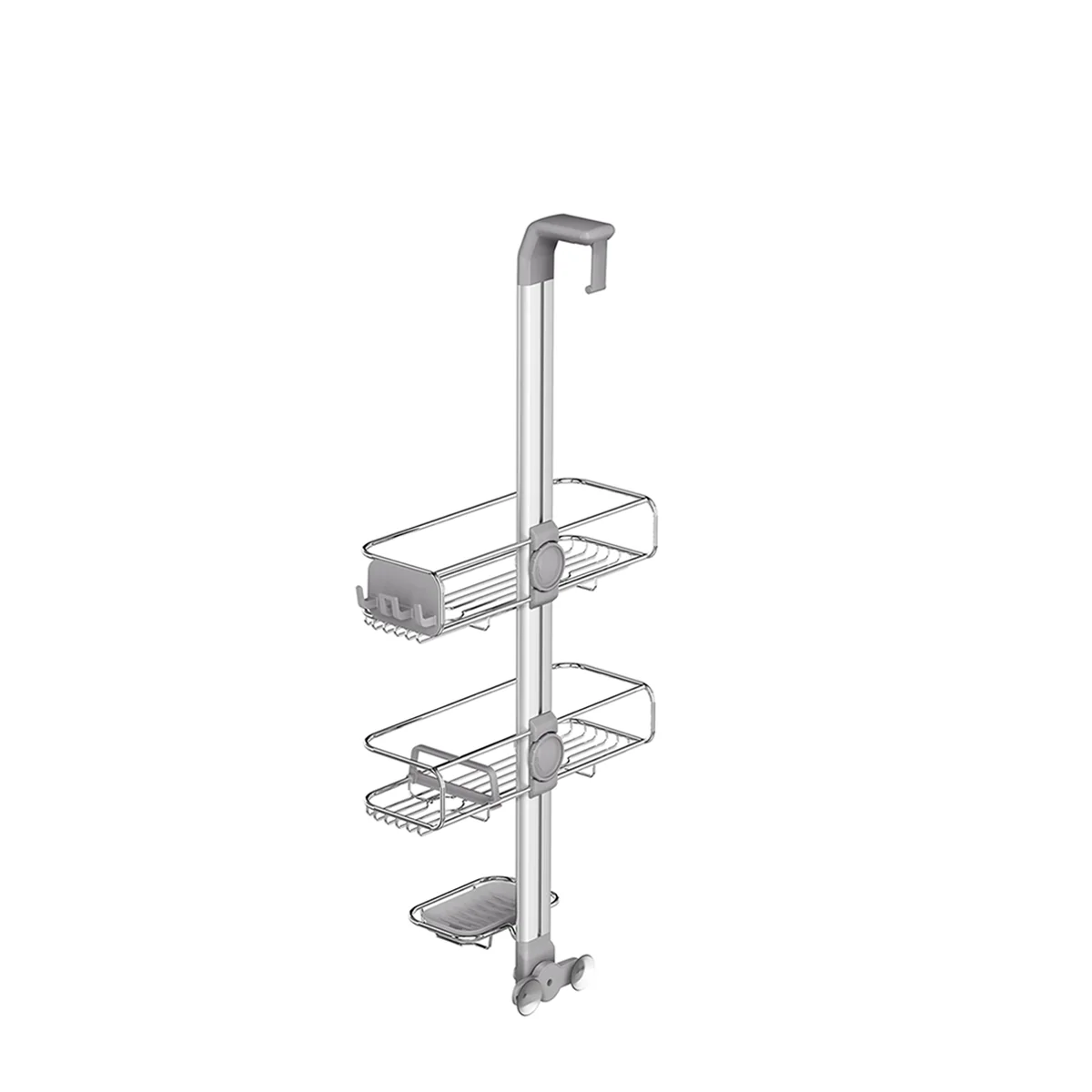 Over Door Adjustable Shower Caddy - Image 3