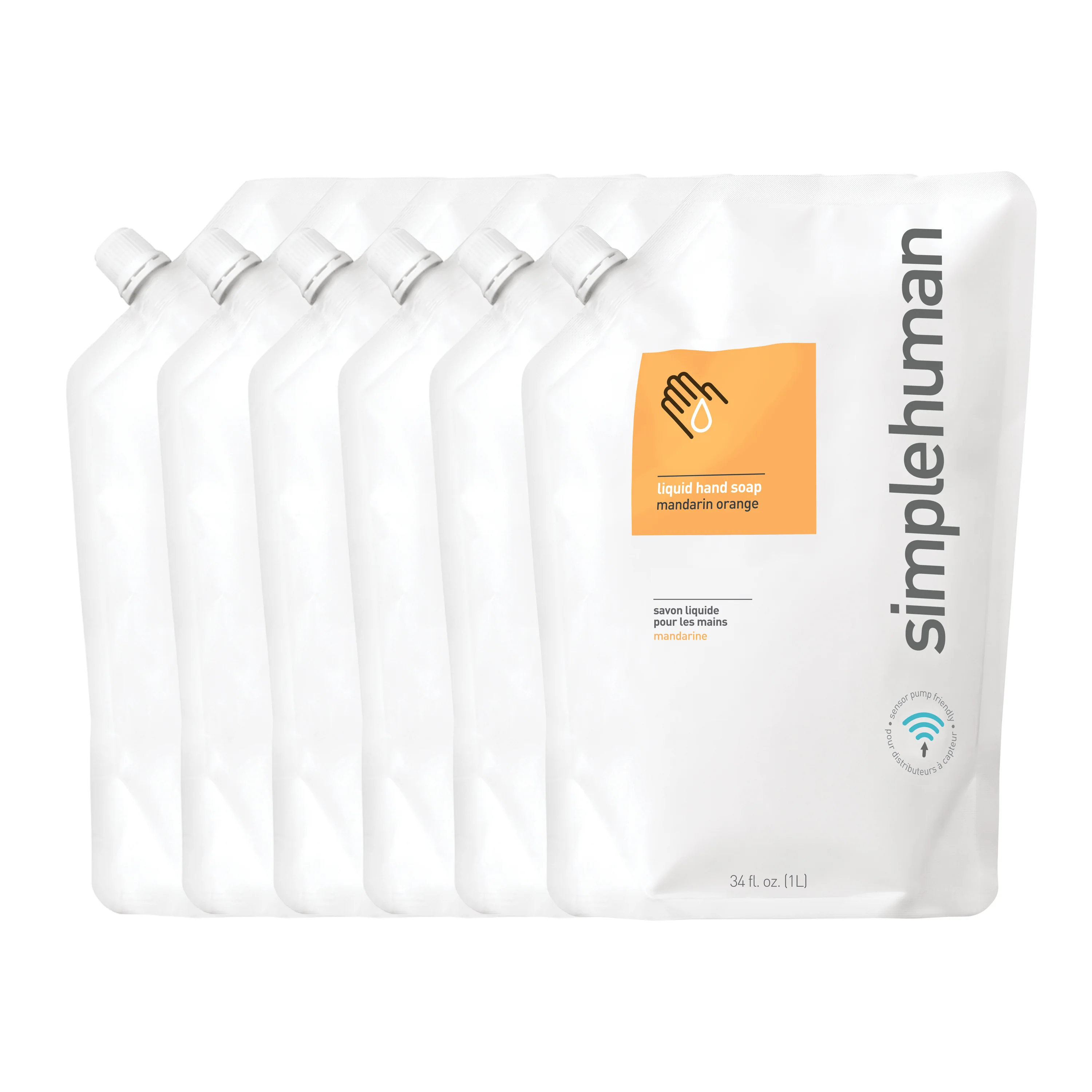 Mandarin Orange Liquid Hand Soap Refill Pouch - Image 7