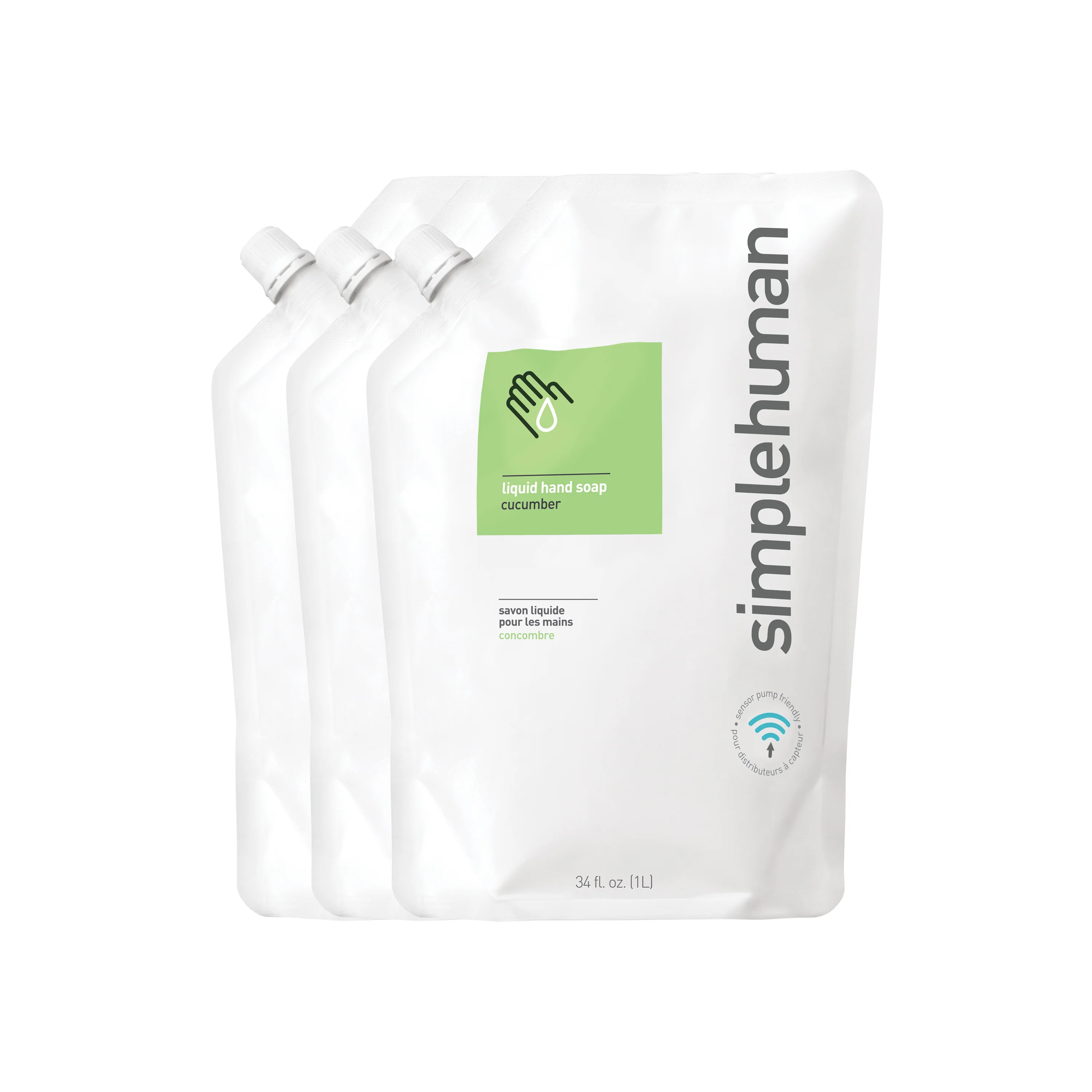 Cucumber Liquid Hand Soap Refill Pouch - Image 10