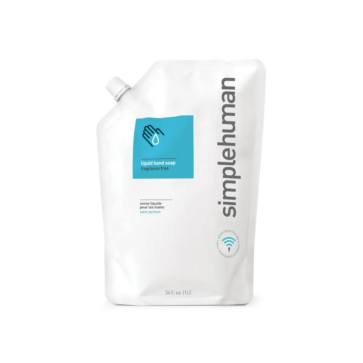 Fragrance Free Liquid Hand Soap Refill Pouch - Image 4