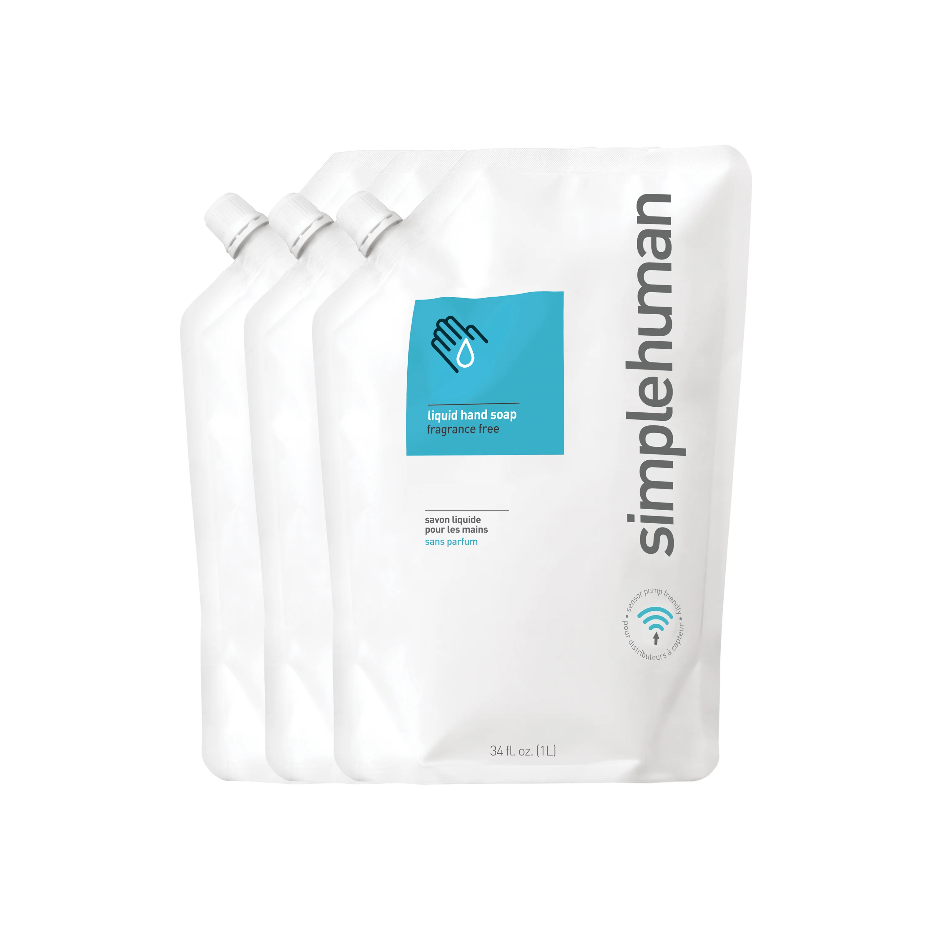 Fragrance Free Liquid Hand Soap Refill Pouch - Image 10