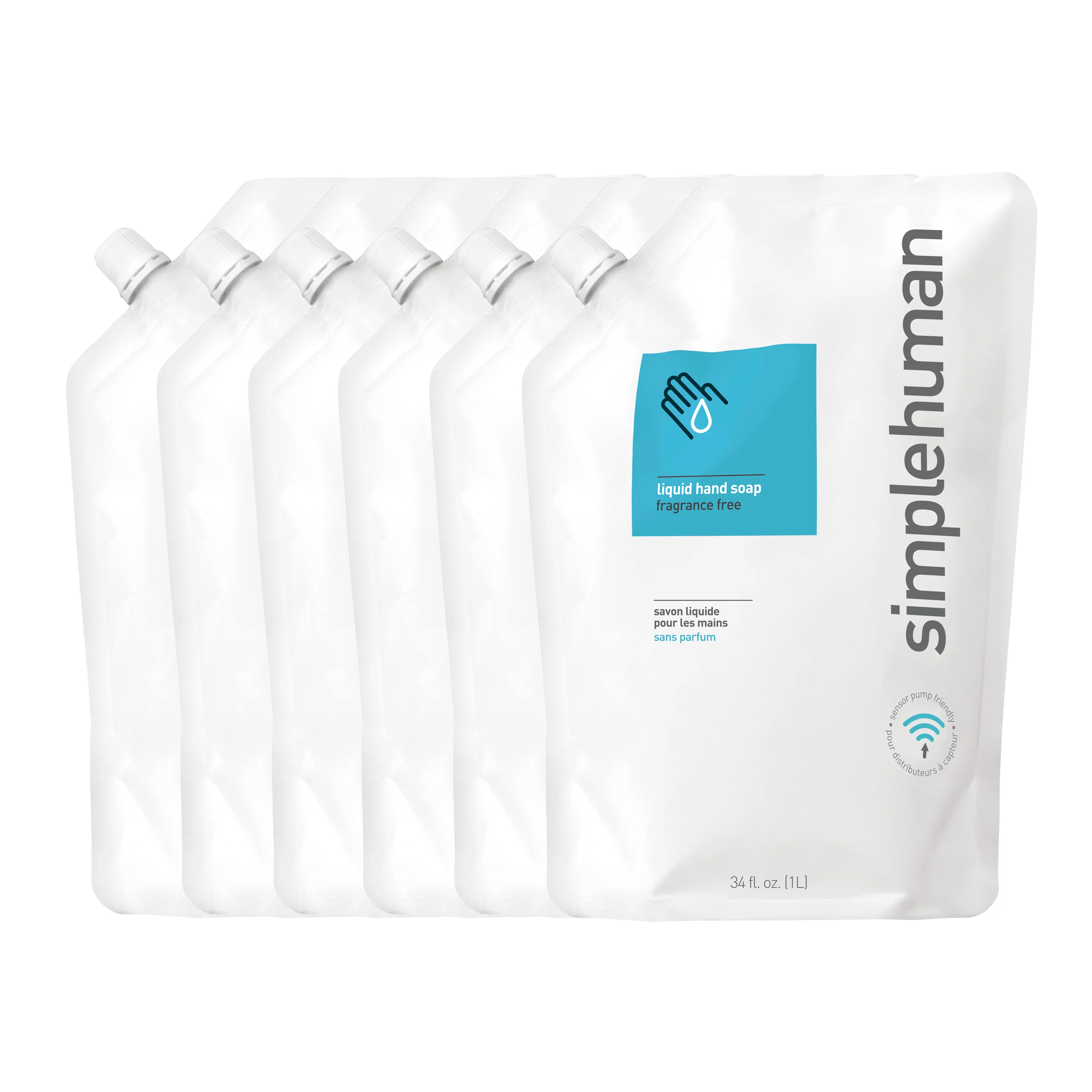 Fragrance Free Liquid Hand Soap Refill Pouch - Image 7