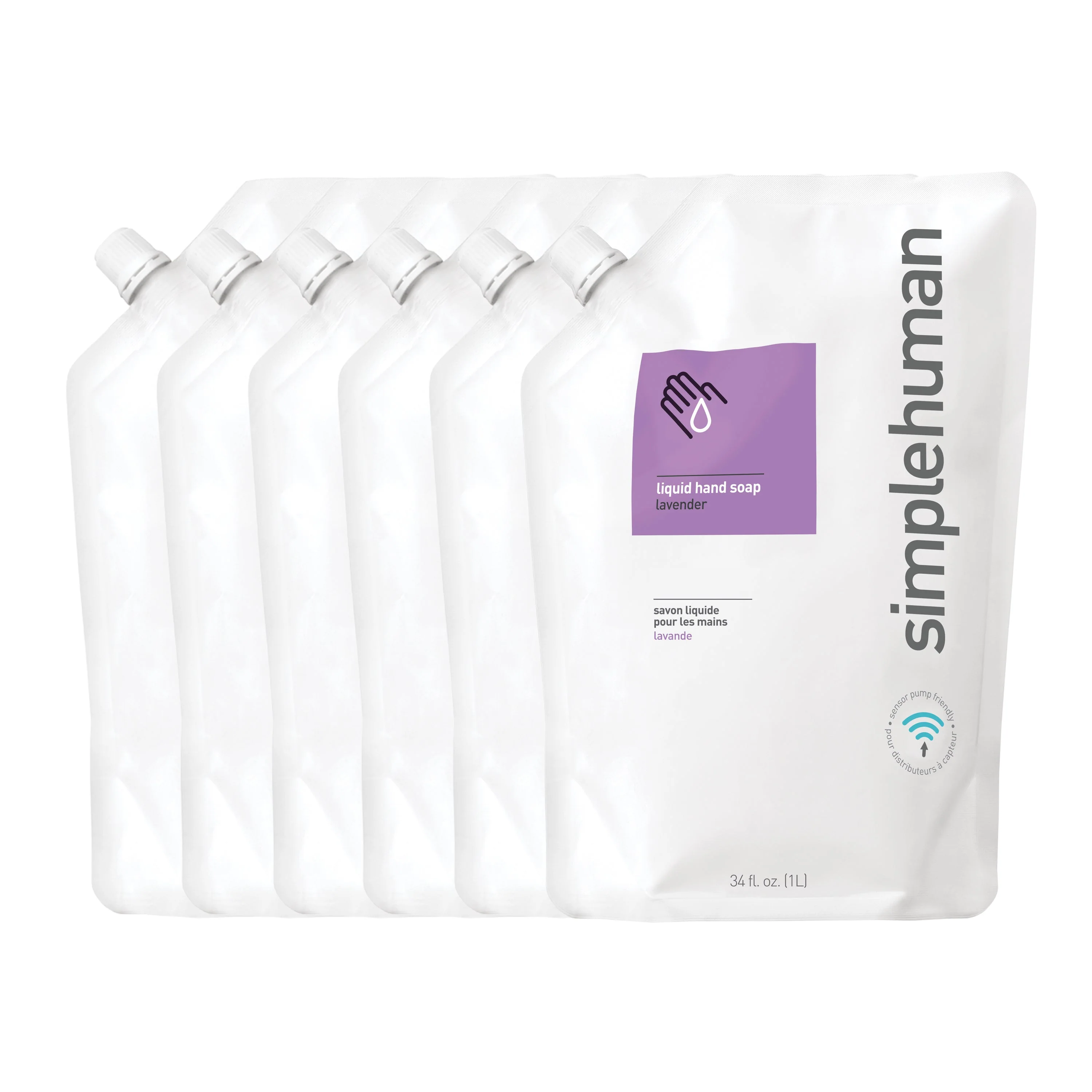Lavender Liquid Hand Soap Refill Pouch - Image 5
