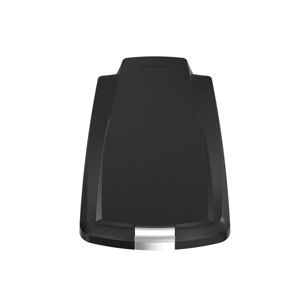 Black Plastic Slim Lid with Slide Lock [Sku:Pd0278]