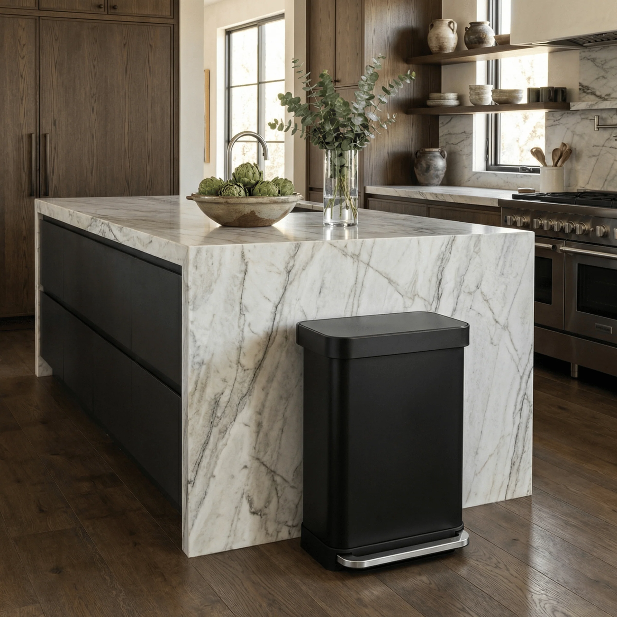 55L Rectangular Step Can with Liner Pocket - Image 9