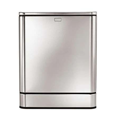 gen1 48L rectangular steel sensor recycler can