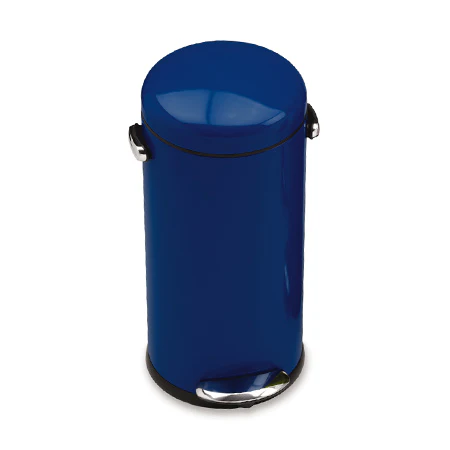 30L round retro step trash can - Image 2