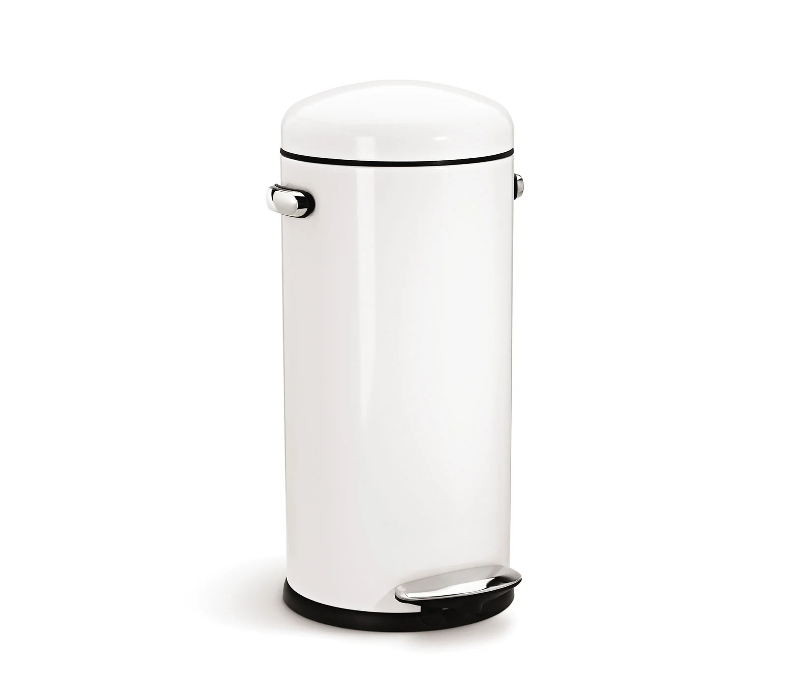 30L round retro step trash can - Image 7