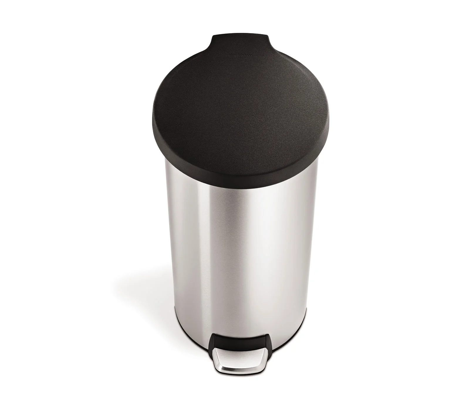 30L classic round step trash can with plastic lid - Image 5