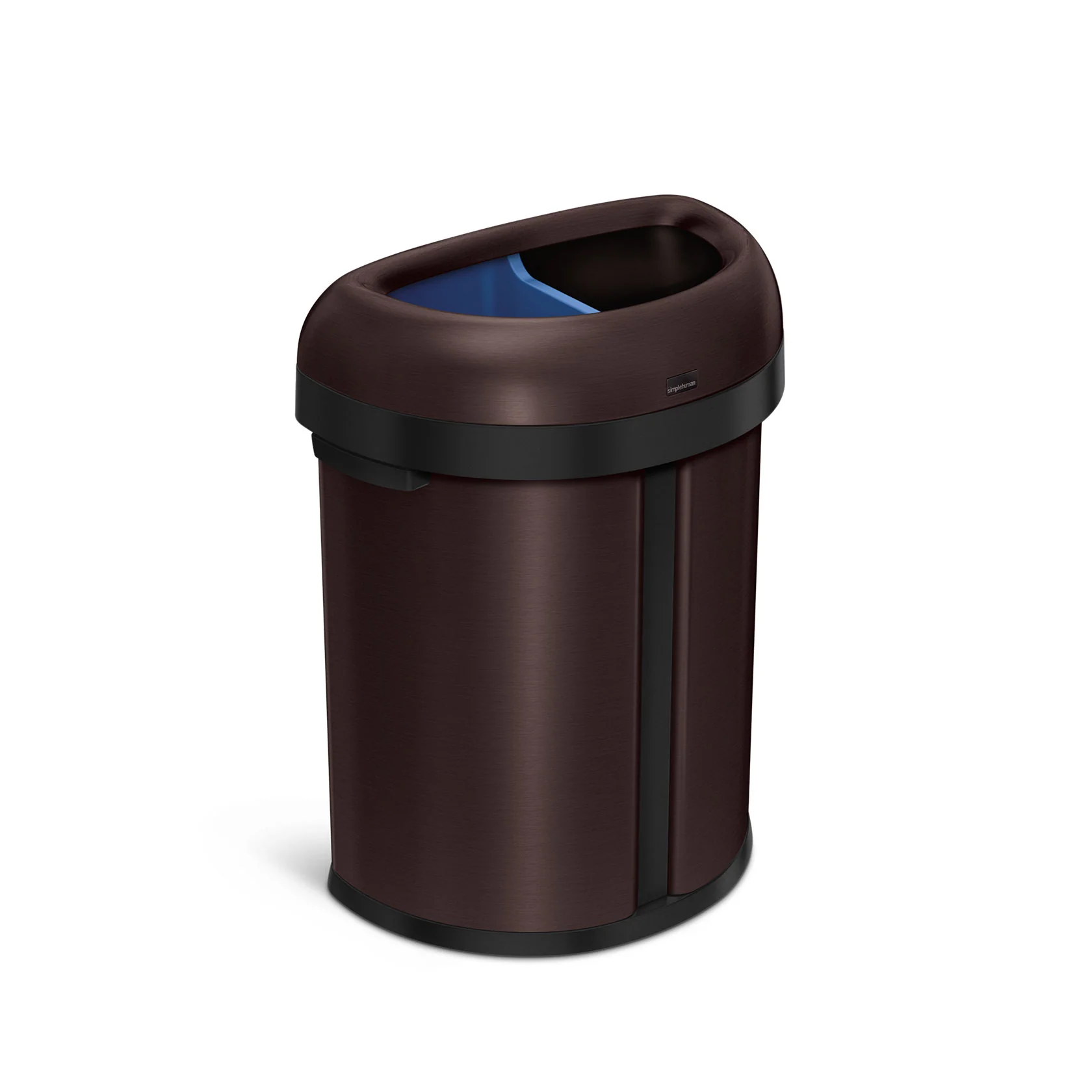 gen1 66L dual compartment semi-round open can - Image 2