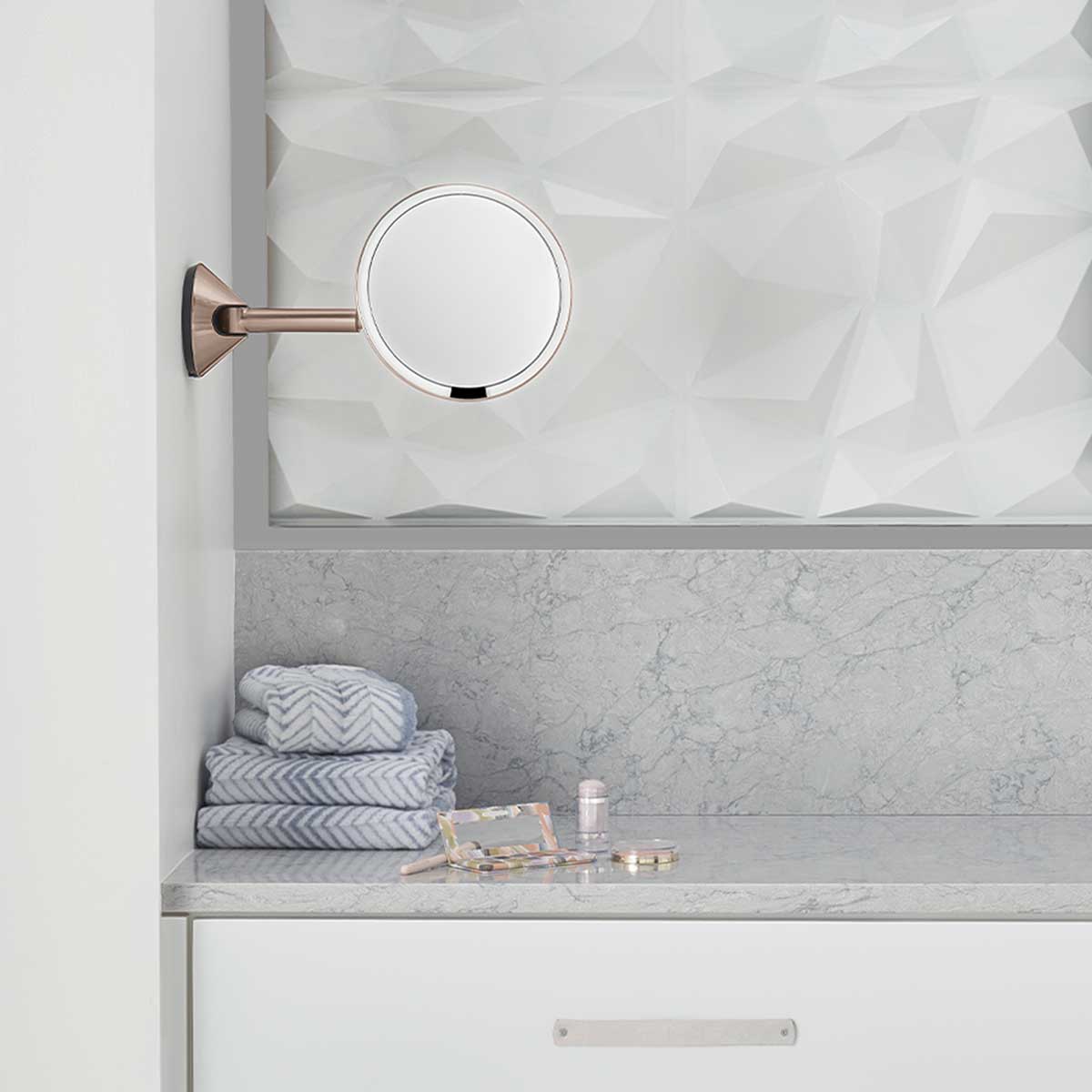 Rechargeable Wall Mount Sensor Mirror - Image 7