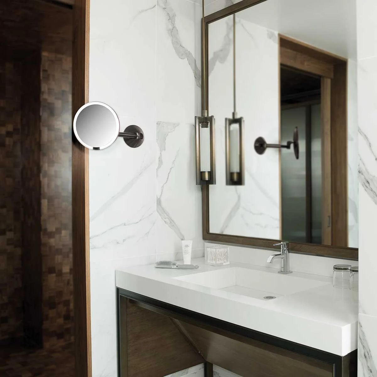 Rechargeable Wall Mount Sensor Mirror - Image 9