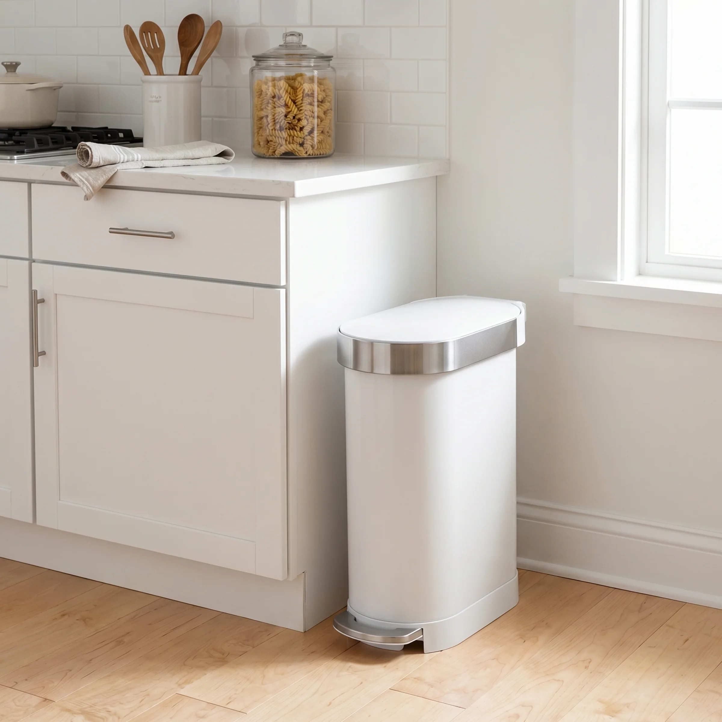 45L Slim Step Can with Liner Rim - Image 12