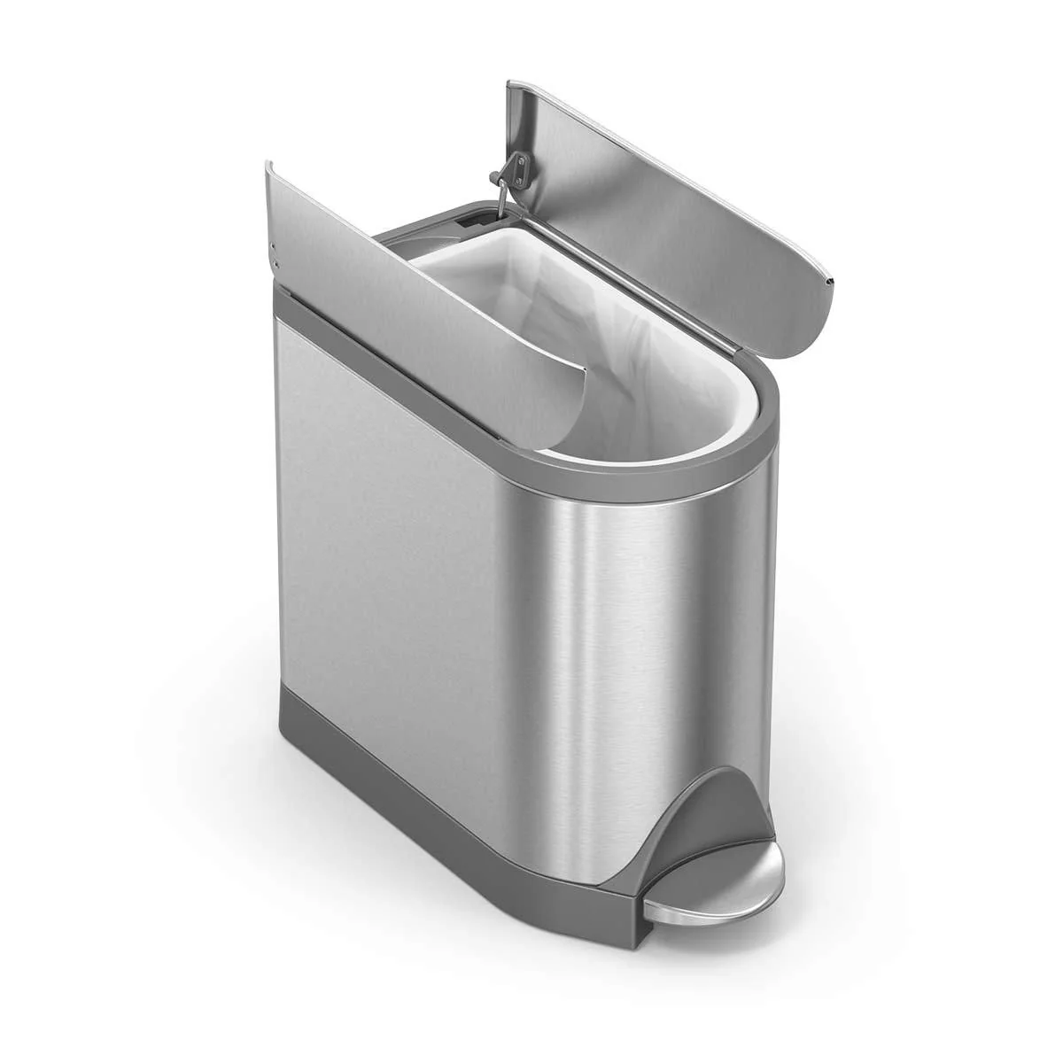 small-butterfly-step-can-grey-trim-10l - Image 2