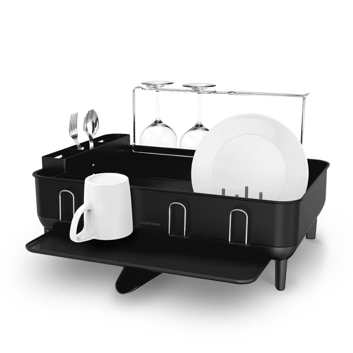 Steel Frame Dishrack with Sink Caddy - Image 4