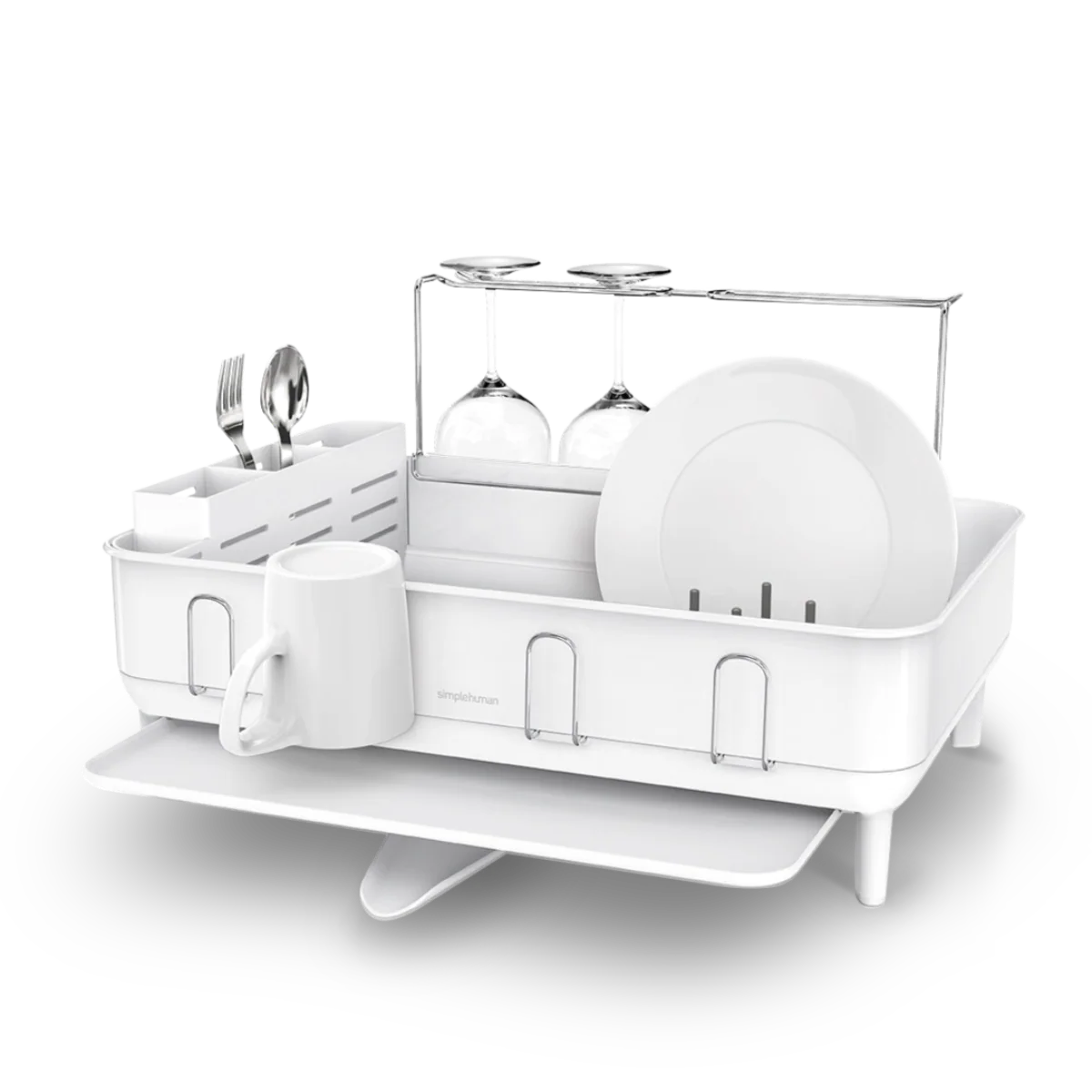 Steel Frame Dishrack with Sink Caddy - Image 7