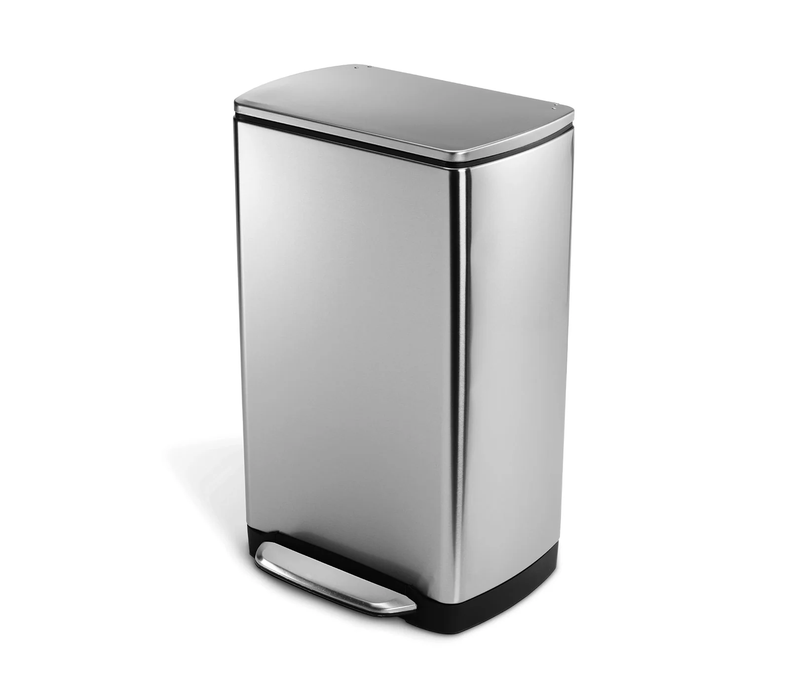 38L Wide-Step Rectangular Trash Can - Image 4